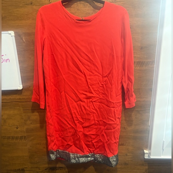 Sandro Paris Hem Dress - Picture 2 of 9